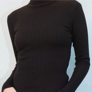 Black turtleneck